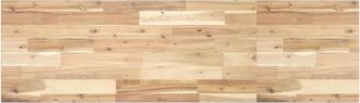 vidaXL Vidaxl - Estante Flotante Madera Maciza De Acacia Sin Tratar 160x40x2 Cm