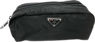 Prada Pre-owned Fabric prada-bags - Dames - Vintage Tassen - Zwart - ONE Size - Vintage