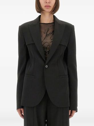 Jean Paul Gaultier Blazer monopetto - Nero