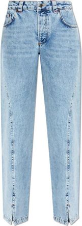 Avavav Straight-leg Jeans - Dames - Regular Fit Jeans - Blauw - W26 - Katoen - Jeans