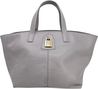 Madison.Maison x Joan Hornig Borsa tote con chiusura a girello - Grigio