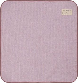Fragile Stripe Stretch Knit Blanket in Mauve at Nordstrom