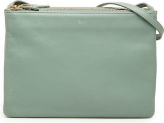 Celine Pre-owned Celine Large Lambskin Trio Crossbody Ladies 1A3J3WYLGBBZNT28