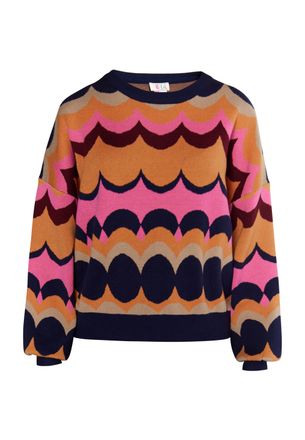 Izia Jumper Dames Oranje Veelkleurig
