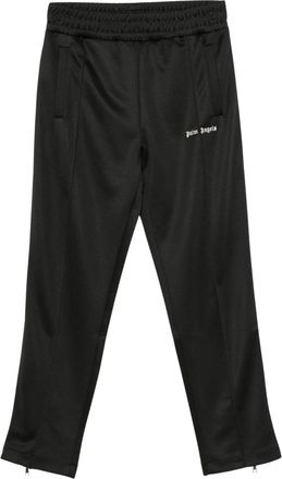 Palm Angels Black Tech Fabric Track Sweatpants