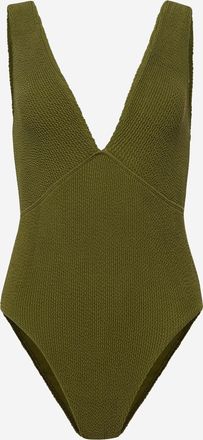 Sorbet Island Womens One-Piece Swimsuit Ariel Khaki Polyester Swimwear Sea Clothing