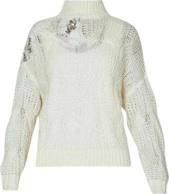 Liu Jo Mujer, Jerseys, Blanco, Talla: L