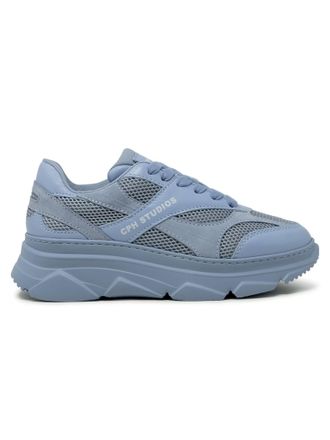 Copenhagen Light Blue Leather/suede Sneakers
