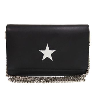 Givenchy Pre-owned Givenchy Leather Pandora Star Wallet on Chain Ladies MF7ZI1YCNMGD8K98