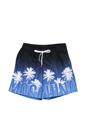 Moschino Silk and Nylon Lightweight Mesh Swimwear
