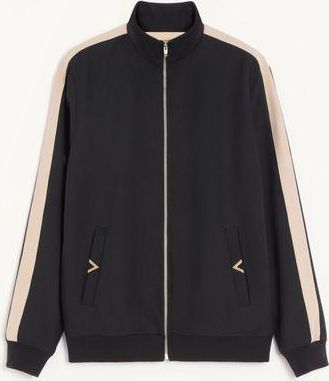 Valentino Felpa Valentino in nylon con VGold Uomo NERO/BURRO 3XL