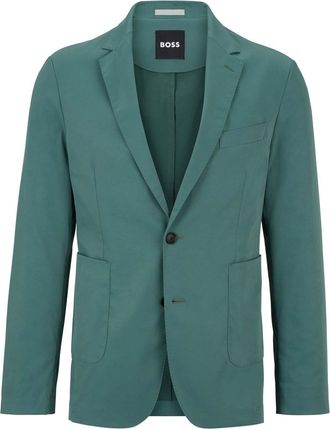 HUGO BOSS Mens P-Hanry Blazer Jacket in Green Polycotton - Size 36 (Chest)