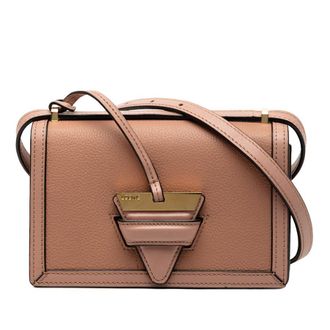Loewe Pre-owned Loewe Mini Grained Calfskin Barcelona Crossbody Ladies P031JLQ22FGET0PM