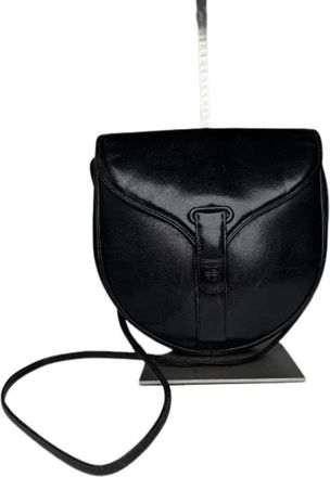 Givenchy Pre-owned Cross Body Bag - Dames - Vintage Schoudertas - Zwart - ONE Size - Leer - Vintage