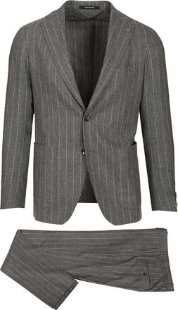 Tagliatore Pinstripe Unlined Suit