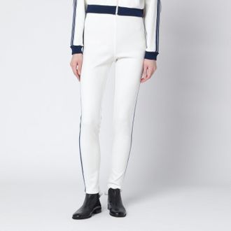 Prada Ivory technical fabric leggings