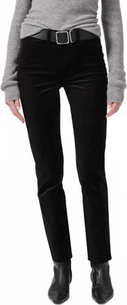 Citizens Of Humanity Isola Crop Slim With Welt Pocket Jeans In Black