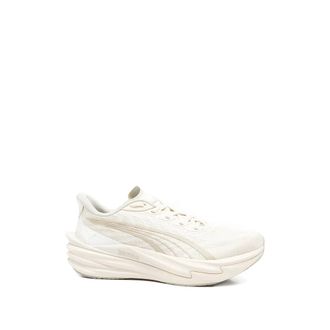 Puma Running Shoes, female, Beige, Size: 7 US Deviate Nitro 4