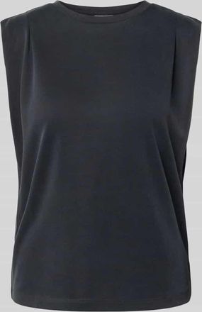 Jake*s Top aus Modal-Mix mit Rundhalsausschnitt in Black, Gr&ouml;&szlig;e XXL