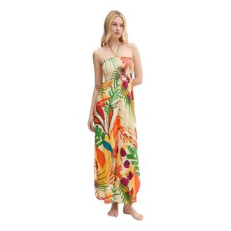 Desigual Kleedjes, Dames, Veelkleurig, XS, Bahamas Jumpsuit