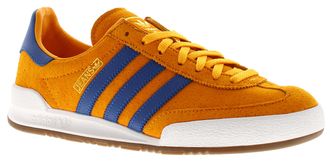 adidas Originals ADIDAS Originals Mens Trainers Jeans Leather Lace Up gold royal blue - Yellow - Size UK 9.5