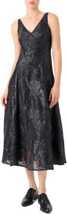 Akris Lace Cocktail Dress in Black at Nordstrom, Size 12