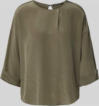 Luisa Cerano Luisa Cerano Blusenshirt mit 3/4-Ärmel in Khaki, Größe 36