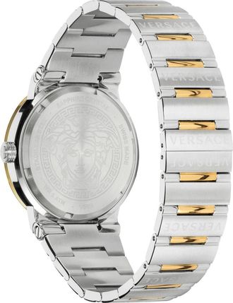 Versace Dameshorloge Greca Logo bicolor 38 mm Vevh 00620 - Heren - Horloges - Veelkleurig - ONE Size - Accessoires