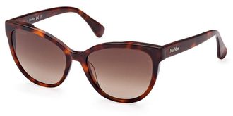 Max Mara MM0058 52F Womens Sunglasses Tortoiseshell Size 57