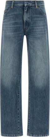 Maison Margiela Vaqueros de corte recto - Jeans - Mujer - Azul - W25