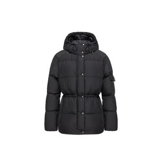 Moncler Moncler Himalaya Hooded Short Down Jacket, Women, Blue, Size: 00
