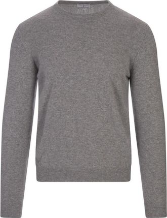 Fedeli Raffinato Pullover - Heren - Cashmere truien - Grijs - XL - Truien & Vesten