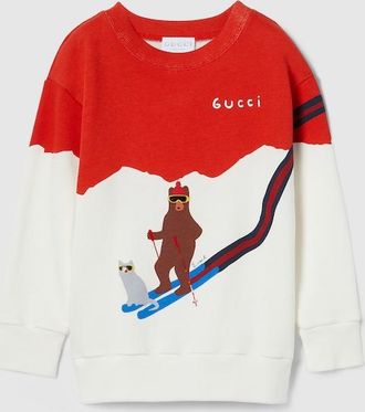 Gucci Kids - Cotton Sweatshirt, White, Ready-to-wear