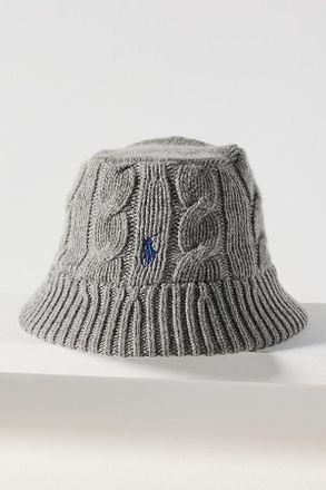 Ralph Lauren Cable-Knit Bucket Hat