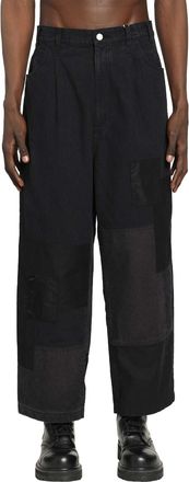 Comme Des Gar&ccedil;ons Spliced Canvas Trousers