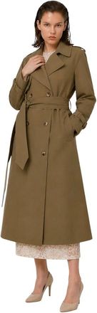 Kocca Jassen, Dames, Groen, XS, Katoen, Trenchcoat