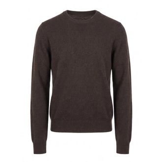 Fedeli Truien & Vesten, Heren, Bruin, XL, Cashmere Truien