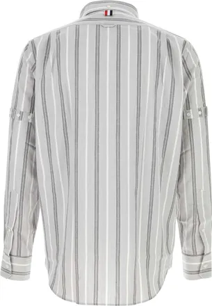 Thom Browne Medgrey Exterior: Cotton Camicie Shirt