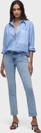 Hudson Nico Straight Ankle in Motion at Nordstrom, Size 34