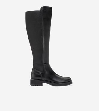 Cole Haan Womens Lyndon Waterproof Tall Boots - Black Size 6.5