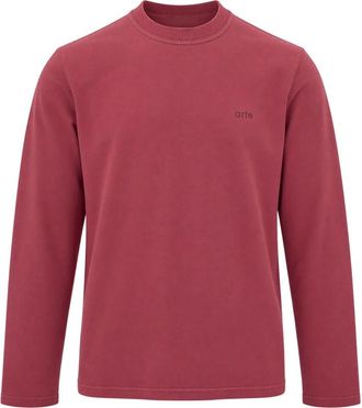 Arte Crewneck Sweatshirt - Heren - Sweatshirts - Rood - M - Katoen - Hoodies & sweatvesten
