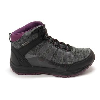 Northside Womens Gamma Mid Waterproof Hiking Boots In Dark Gray