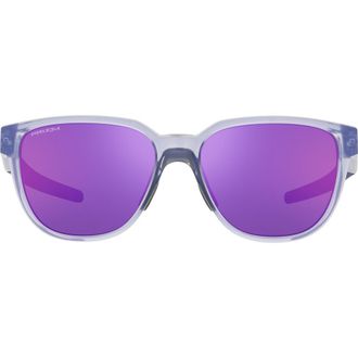Oakley Actuator 57mm Low Bridge Fit Prizm Rectangular Sunglasses in Trans Lilac at Nordstrom Rack