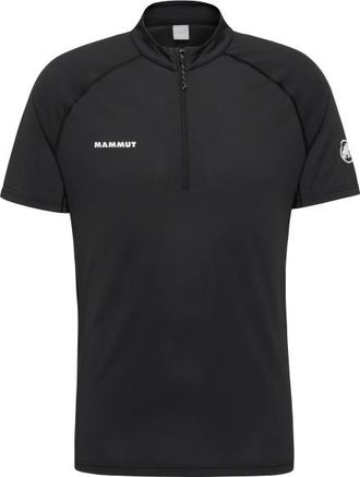 Mammut Ducan FL Half Zip T-Shirt Funktionsshirt f&uuml;r Herren | schwarz