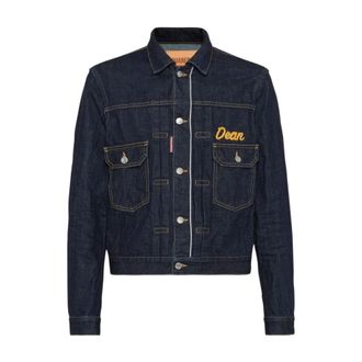 Dsquared2 Denim Jacket - male - Dsquared2 - Denim Jackets - Blue - S - Jackets