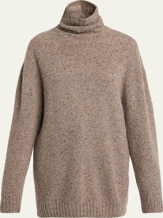 The Row Mirai Turtleneck Oversized Cashmere Sweater