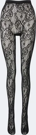 Wolford Infinite floral lace tights