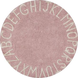 Lorena Canals A to Z Rug in Round Vintage Nude at Nordstrom