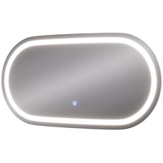 Vicco Specchio bagno Miral, Vetro, 40 x 80 cm con illuminazione frontale, Vicco