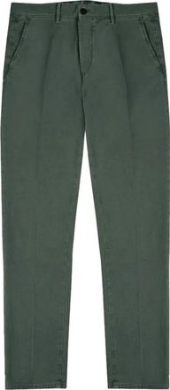Incotex Groene fles chino slacks broek - Heren - Slim Fit Broeken - Groen - W31 - Katoen - Broeken